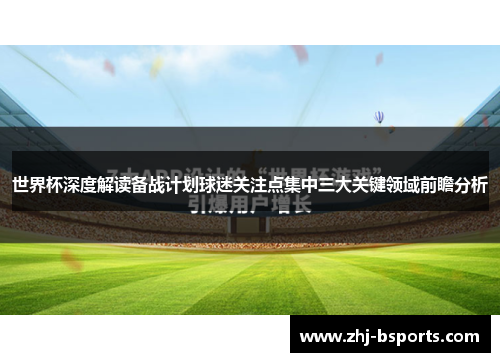 世界杯深度解读备战计划球迷关注点集中三大关键领域前瞻分析